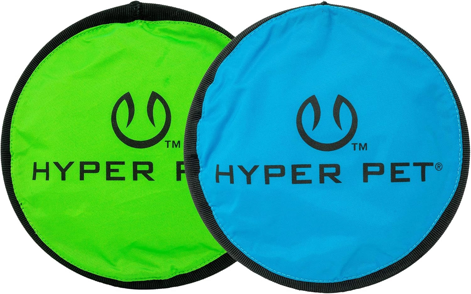 hyper-pet-flippy-flopper-flying-disc-soft-dog-toy-9-inch-floats-2-pack-safe-on-teeth-for-all-breeds-stays-on-the-water-surface-for-pool-and-lake-fetch-games-colors-may-vary-with-every-order