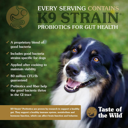 Taste of the Wild High Prairie Grain-Free Dry Dog Food with Roasted Bison and Venison for Puppies 28Lb | Puppy, Adult & Senior Dogs | Grain Free Recipe* | Nutrient Dense to Help Support Peak Health | Guaranteed DHA & Probiotics6