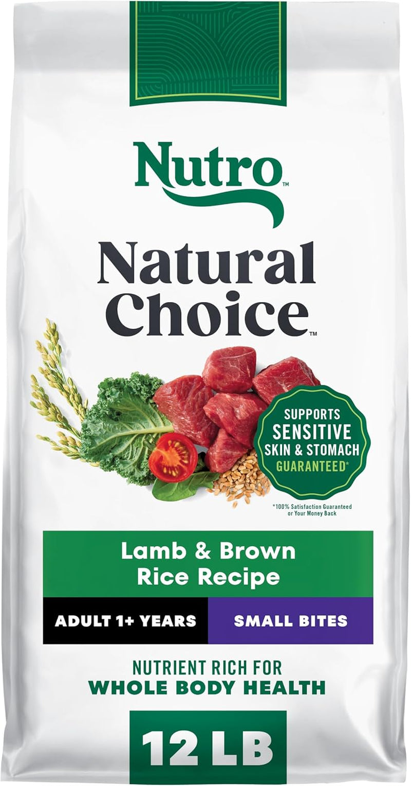 nutro-natural-choice-small-bites-dry-dog-food-lamb-rice-12-lb-non-gmo-real-lamb-1-ingredient-no-corn-wheat-soy-crafted-in-usa-supports-energy-bones-muscles-dental-health-skin