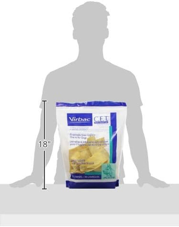 Virbac C.E.T. Enzymatic Oral Hygiene Chews, Extra Large Dog, 30 Count3
