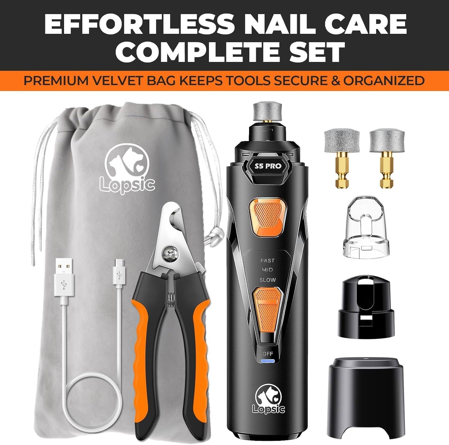 whisper-quiet-dog-nail-grinder-safe-stress-free-for-sensitive-dogs-cats-4-led-lights-3-grinding-bits-3-speed-pet-nail-trimmers-rechargeable-painless-grooming-kit-for-all-breeds-sizes