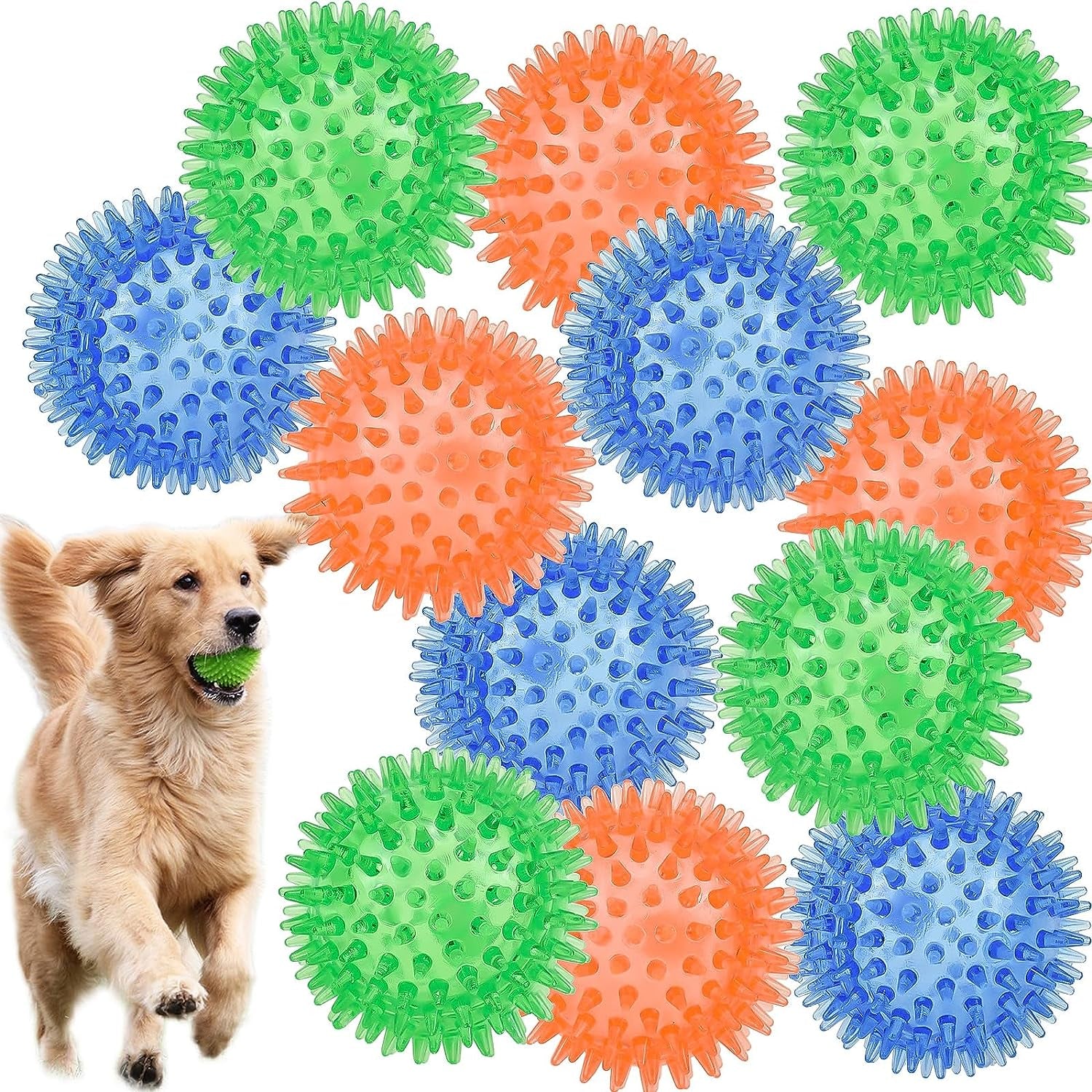 lechong-4-pack-large-squeaky-dog-balls-4-5-rubber-spiky-dog-balls-for-large-medium-aggressive-chewers-teeth-cleaning-chew-toy-for-training-boredom-buster