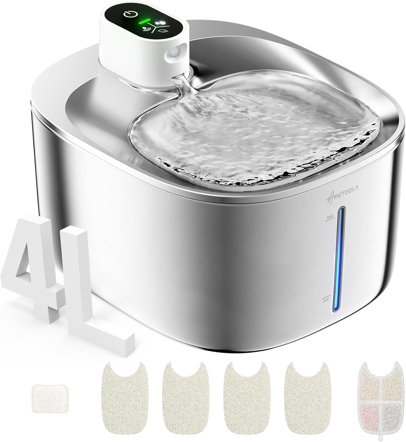 wireless-cat-water-fountain-stainless-steel-135floz-4l-battery-operated-automatic-pet-fountain-cordless-cat-water-dispenser-pet-drinking-water-fountain-for-multicat-cats-dog-outdoor