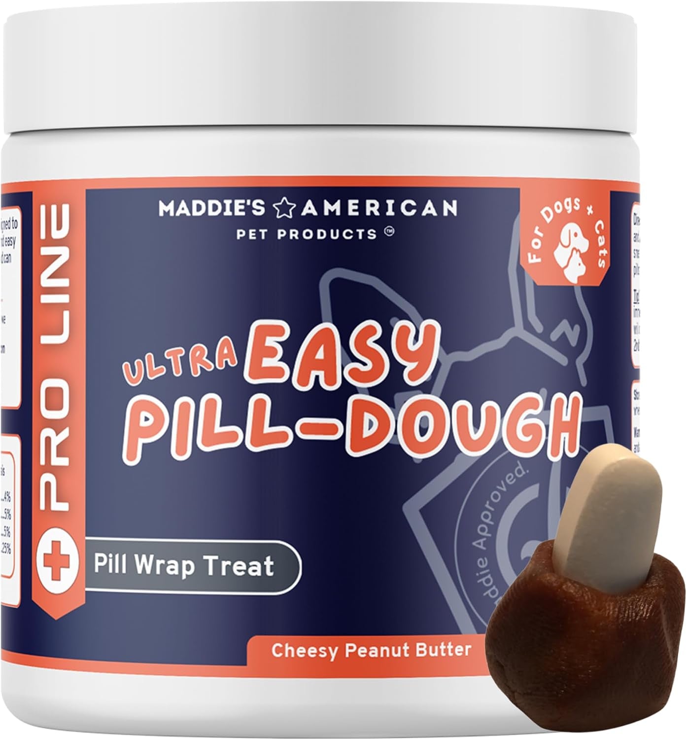 ultra-easy-pill-dough-treat-paste-wrap-for-dogs-cats-forms-a-custom-pocket-to-hide-pet-medications-pro-line