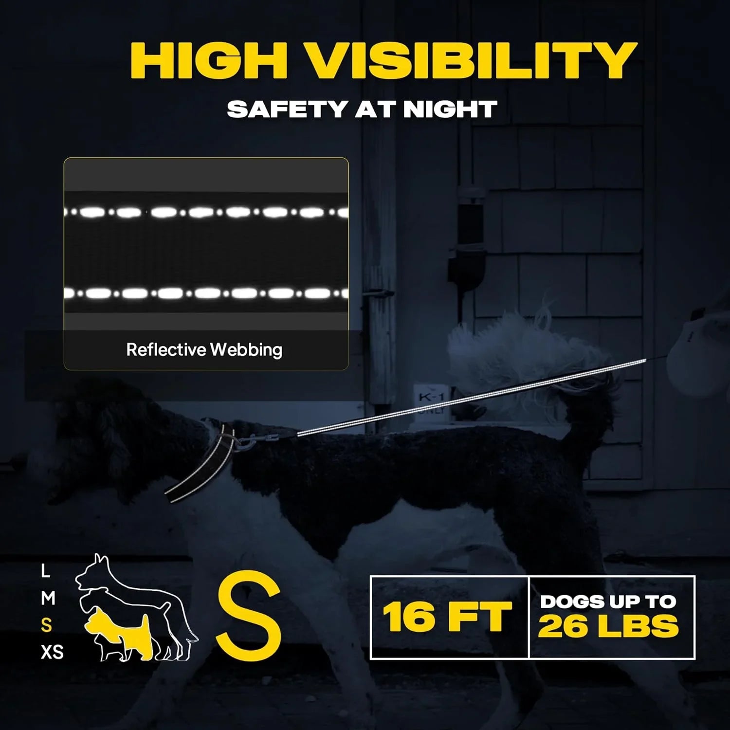 reflective-dog-leash-for-night-safety-16-ft-long-fits-dogs-up-to-26-lbs-high-visibility-webbing