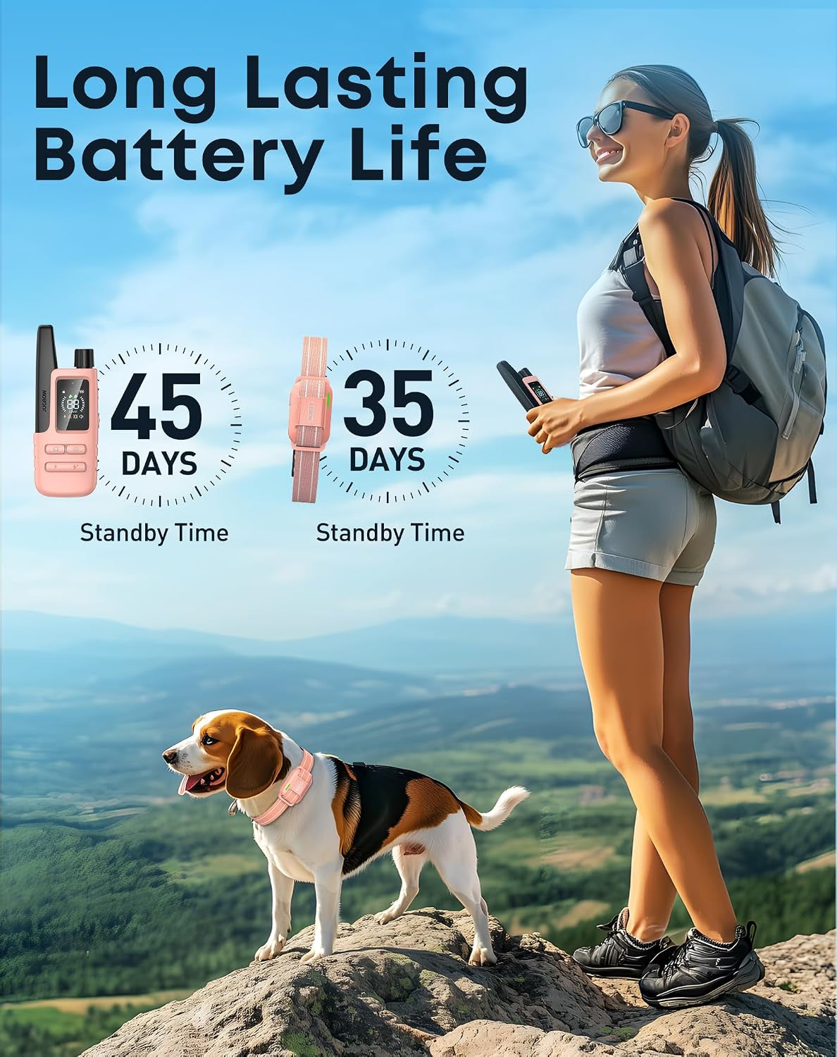 dog-shock-collar-with-remote-4200ft-range-fits-5-120-lbs-dogs-pink-training-collar-with-ipx8-waterproof-4-adjustable-modes-security-lock-rechargeable-for-small-medium-and-large-dogs