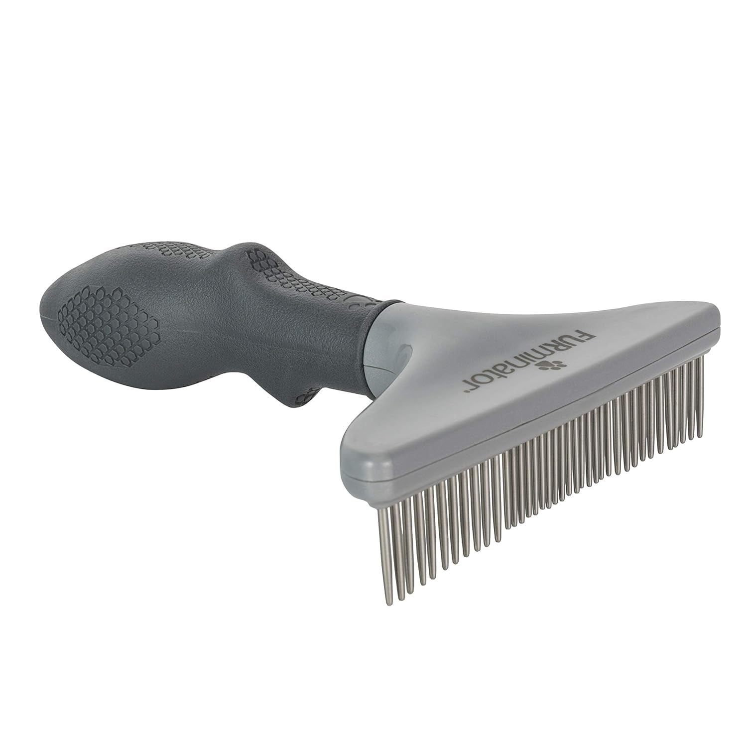 furminator-dog-cat-grooming-rake-grooming-tool-removes-loose-hair-and-tangles-gray-removes-loose-hair-tangles-rotating-metal-teeth-help-prevent-mats-use-daily-to-maintain-a-healthy-coat