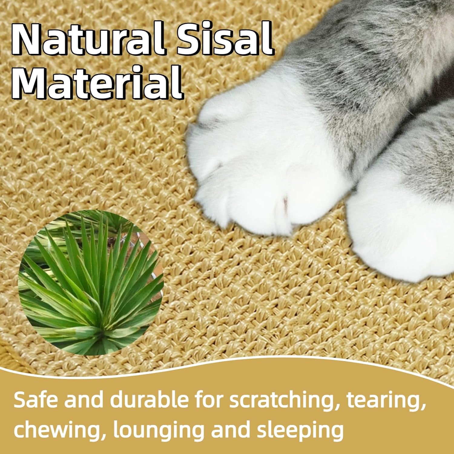 dyaus-rabbit-scratching-pad-sisal-bunny-scratch-pad-natural-rabbit-foraging-mats-for-cages-indoor-bunny-toys-accessories-for-bedding-biting-sleeping-resting-2pcs-16x12in