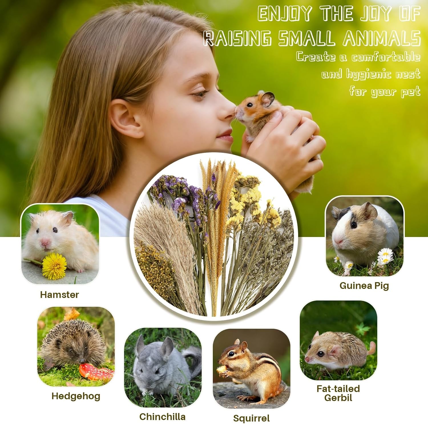 sukh-47-pcs-hamster-sprays-natural-dried-flower-and-herb-forage-mix-sprays-for-hamster-cage-accessories-habitat-decor-enrichment-for-syrian-dwarf-hamsters-gerbils-guinea-pigs-small-pets