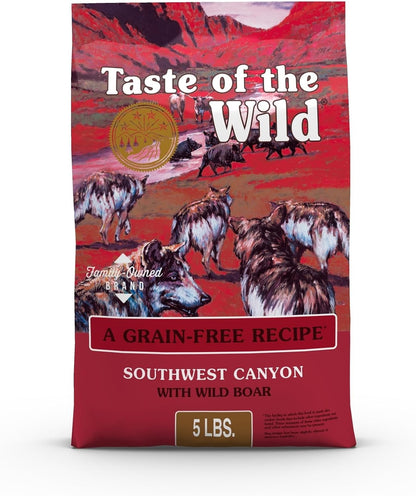 Taste of the Wild High Prairie Canine Grain-Free Recipe with Roasted Bison and Venison Adult Dry Dog Food, Made with High Protein from Real Meat and Guaranteed Nutrients and Probiotics 28Lb | High Protein | Grain Free Recipe* | Nutrient Dense to Help Support Peak Health | Guaranteed Probiotics for Digestive Health12