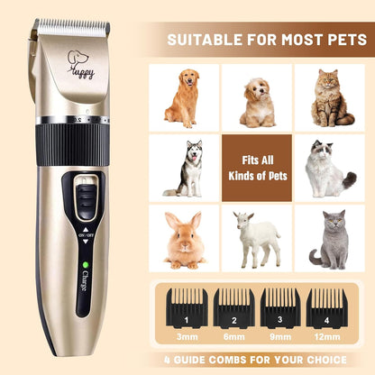 Dog Clippers for Grooming, Low Noise, Electric Quiet, Adjustable Clipper Comb for Dog Grooming Kit, Cat Supplies Pet Hair Clippers Grooming Kit for Dogs at Home2