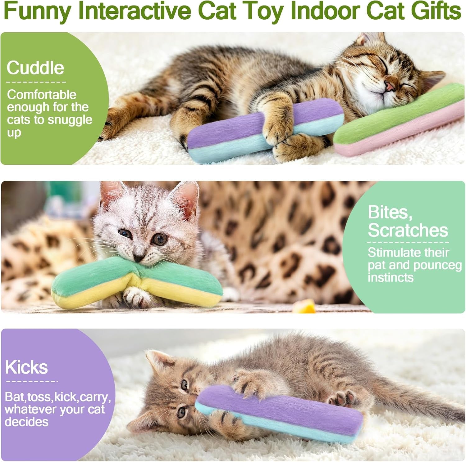 retro-shaw-refillable-catnip-cat-kicker-toys-pillows-10-1-inches-crinkle-sound-safe-and-durable-for-indoor-cats-soft-plush-boredom-relief-interactive-fun