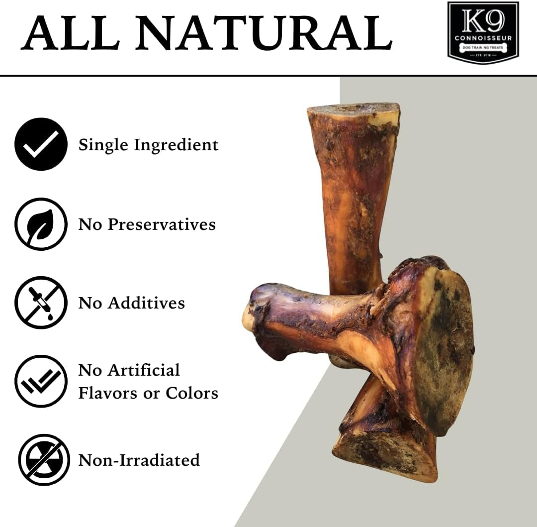 k9-connoisseur-beef-marrow-large-dog-bones-long-lasting-for-aggressive-chew-usa-made-single-ingredient-champ-bones-for-large-dogs-over-50-pounds-3-pack
