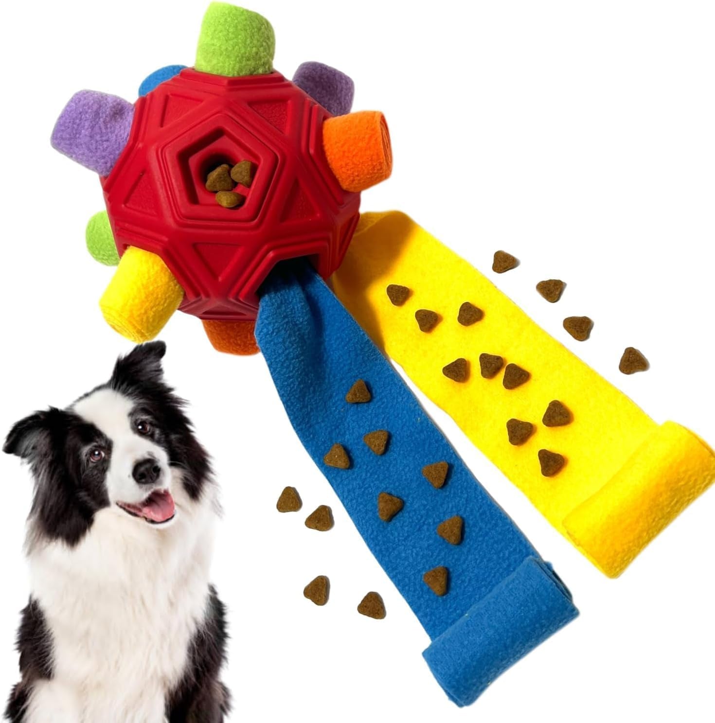 snuffle-ball-for-dog-toys-unbreakable-upgrade-ball-interactive-toy-foraging-snuffle-mat-puppy-treat-dispenser-slow-feeder-dog-puzzle-toys-for-small-medium-large-pets-blue
