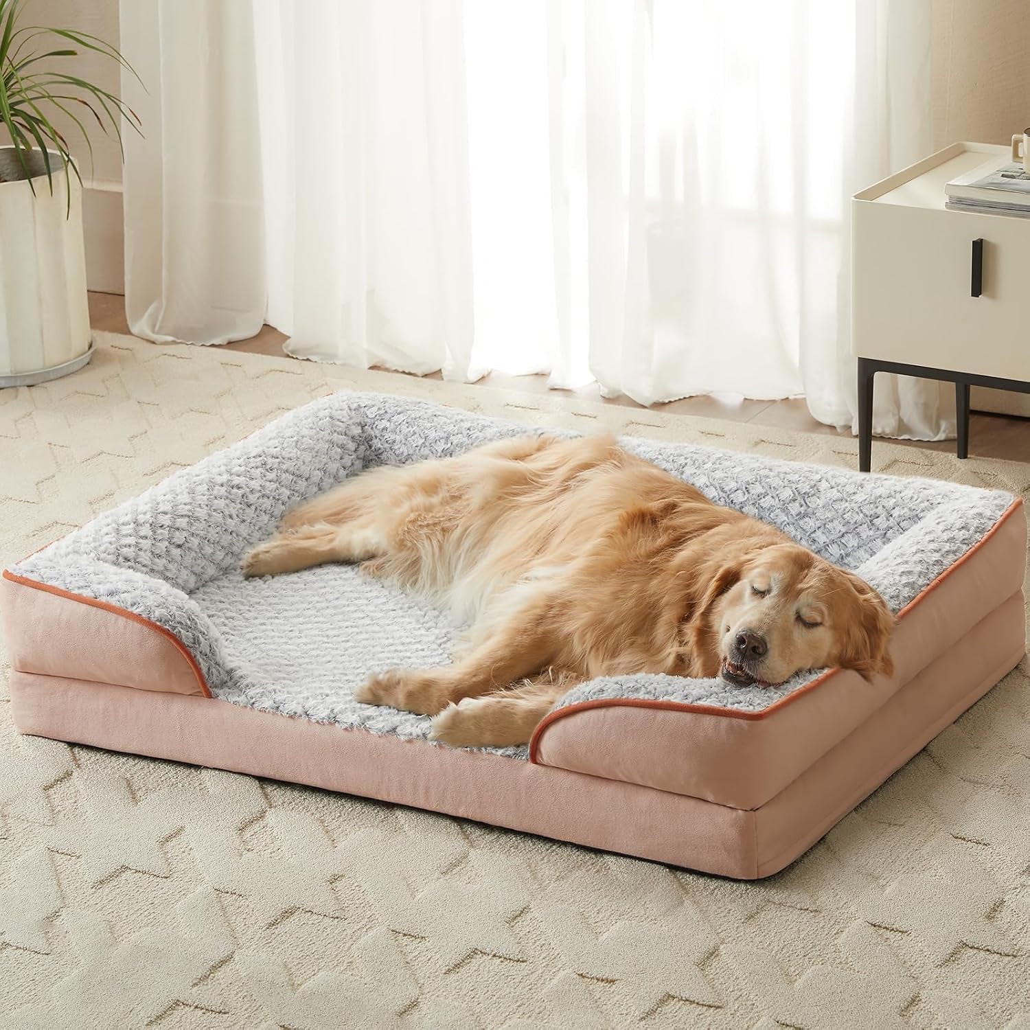 lextro-orthopedic-dog-beds-for-large-dogs-42x30-inch-extra-large-dog-bed-egg-crate-foam-bed-for-large-dogs-big-pet-bed-with-washable-removable-waterproof-pillow-cover-and-anti-slip-bottom-grey