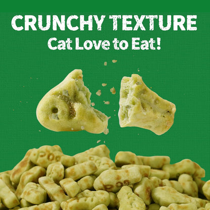 Just Try Cat Treats for Indoor Cats Hairball Control Natural Salmon Healthy Cat Grass Treats Kitten Snacks Training Biscuits Catnip for Cats Dental Care 13.4 OZ2