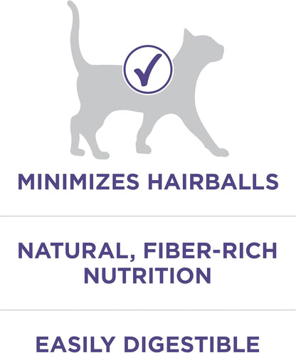 Purina ONE Natural Cat Food for Hairball Control, +PLUS Hairball Formula - 7 Lb. Bag3