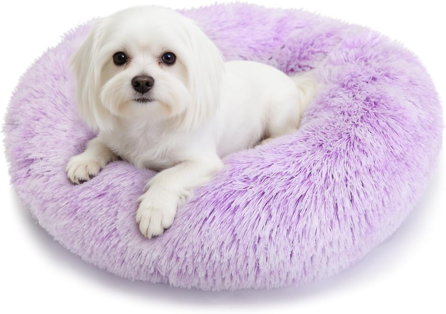 small-calming-dogs-bed-for-small-dogs-anti-anxiety-machine-washable-fluffy-luxury-anti-slip-waterproof-mute-base-warming-cozy-soft-pet-puppy-round-bed