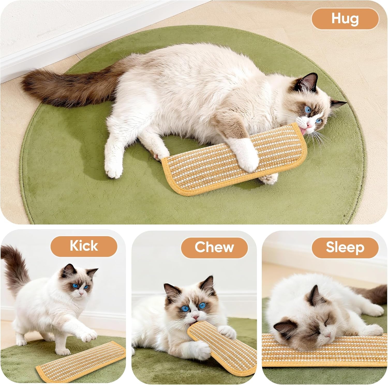 sisal-catnip-pillow-toy-kickers-2-pack-interactive-catnip-toys-with-organic-8000mg-herbal-blend-for-indoor-scratching-chewing-teething-fun-for-kittens-and-adult-cats