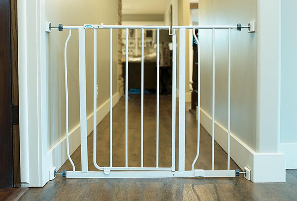 Wall Nanny - Baby Gate Wall Protector (Made in USA) Protects Walls and Doorways from Pet Gates - for Pressure Mounted Indoor Safety Baby Gates - White9