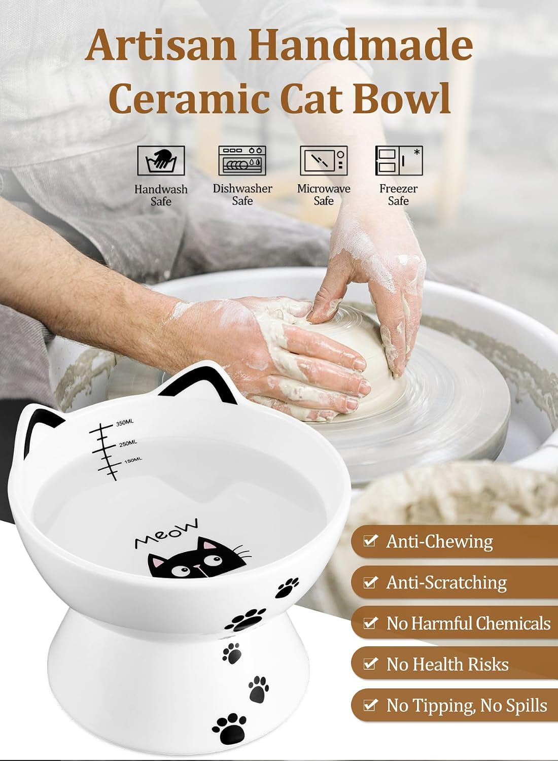 porcelain-raised-cat-bowl-no-spill-cat-water-bowl-with-anti-slip-band-elevated-porcelain-pet-bowl-protect-pets-spine-large-capacity-pet-water-bowl-15-oz-dishwasher-safe-anti-vomiting-whisker-friendly-shallow-food-dish-and-deep-water-bowl-anti-slip-base-lead-cadmium-free-senior-pet-access