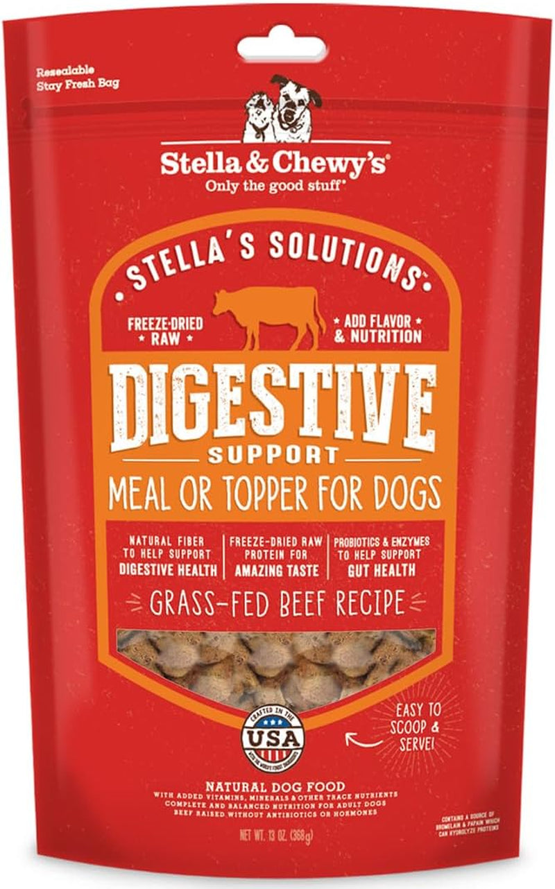 stella-chewys-stella-s-solutions-skin-coat-boost-grass-fed-lamb-wild-caught-salmon-dinner-morsels-freeze-dried-raw-protein-rich-grain-free-dog-food-4-25-oz-bag