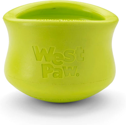 WEST PAW Zogoflex Toppl Interactive Treat Dispensing Puzzle Dog Toy for Mental Stimulation & Enrichment-Holds Kibble & Treats-Lickable, Freezable & Dishwasher Safe-Made in Usa-Large-Aqua Blue24