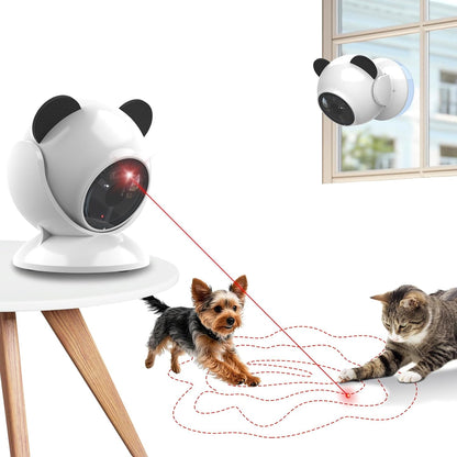 Saolife Laser Cat Toys for Indoor Cats, Truly Random Trjajectory, Suction Cup Design, Run Quiet, Interactive Cat Toy Automatic1