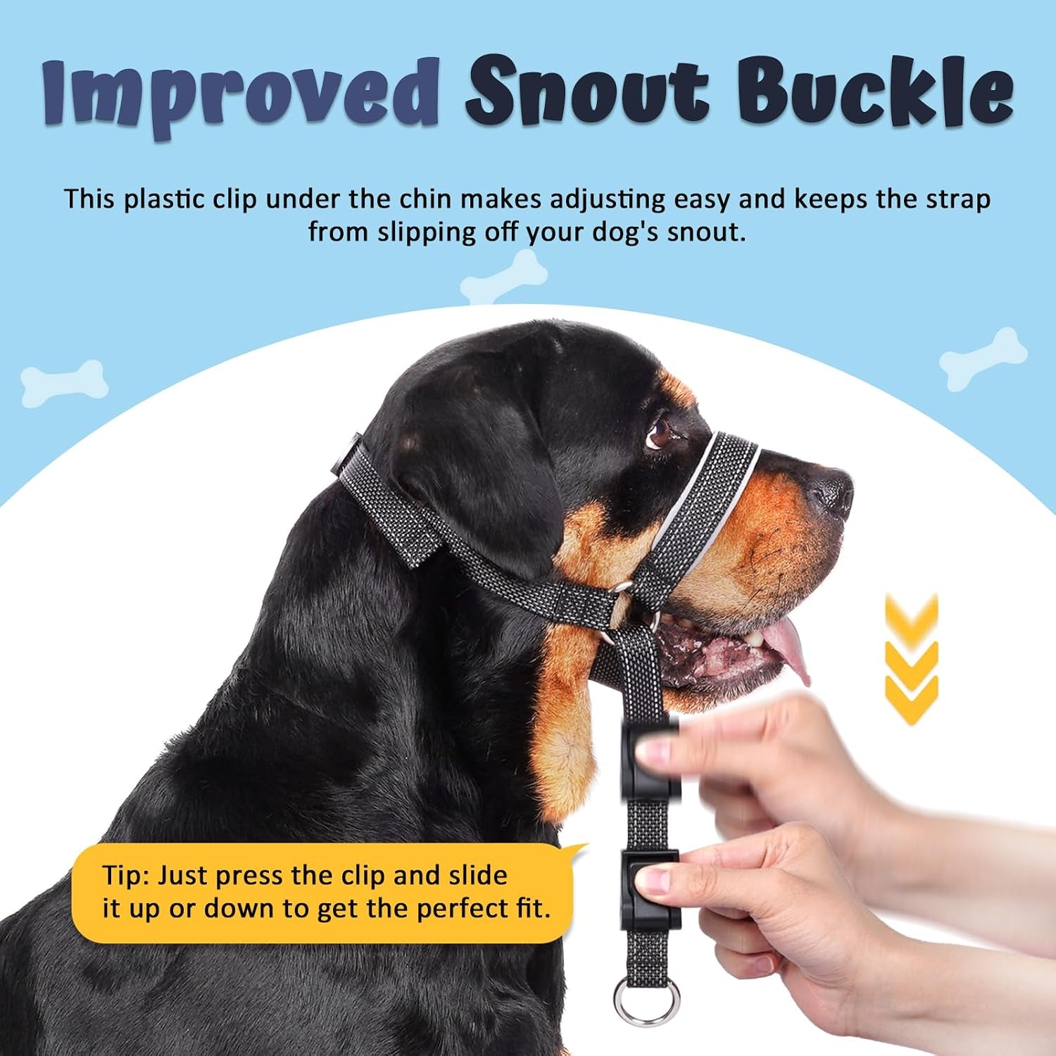 barkless-dog-head-collar-soft-no-pull-head-halter-with-safety-link-reflective-muzzle-leash-adjustable-headcollar-padded-nose-leash-for-large-medium-dogs-training-walking-black-m