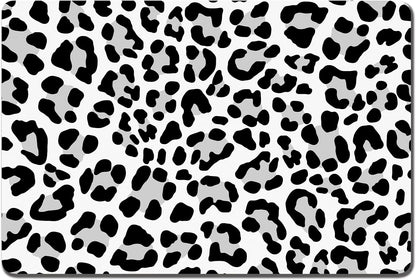 Rnivvi Dog Food Mat, 12" X 19" Flower Absorbent Dog Cat Bowl Mat for Food and Water, Cute Anti-Slip Rubber Pet Feeding Rug Protect Floors, Puppy Placemat for Feeding & Watering Supplies, Tropical13