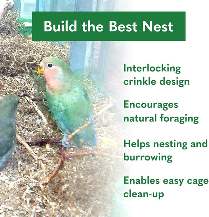ECO BEDDING 99% Dust-Free Paper Bedding for Small Pets and Birds, Eco Natural, 1.5 Lb - Safe, Clean, Ideal Nesting & Burrowing Material for Comfort5