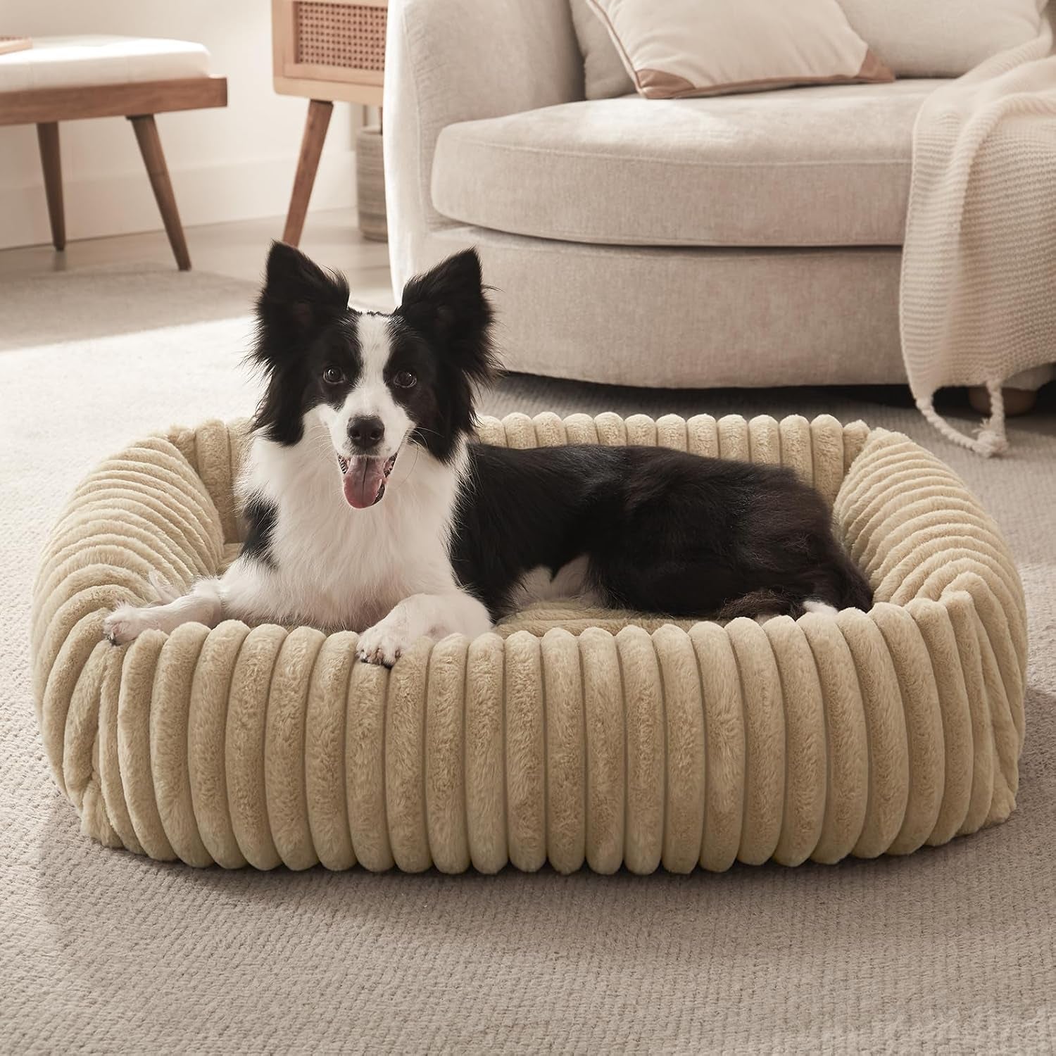 furtime-dog-bed-for-small-dogs-cat-beds-for-indoor-cats-washable-orthopedic-rectangle-soft-calming-puppy-bed-with-removable-cover-durable-pet-cuddler-with-anti-slip-bottom-grey-s-20x19x6