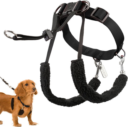 Sporn Head Halter for Dogs, No Pull Dog Harness, Durable Nylon Training Collar for Large Breeds, No Choke Design, Padded Restraints, Adjustable Fit, Easy On/Off, Black, Large15