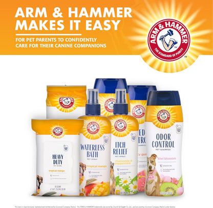 Arm & Hammer Deodorizing Dog Shampoo, Kiwi Blossom, 20 Fl Oz | Tearless, Moisturizing Baking Soda Formula for Sensitive Skin; Safe for Dogs and Puppies during Regular Baths8