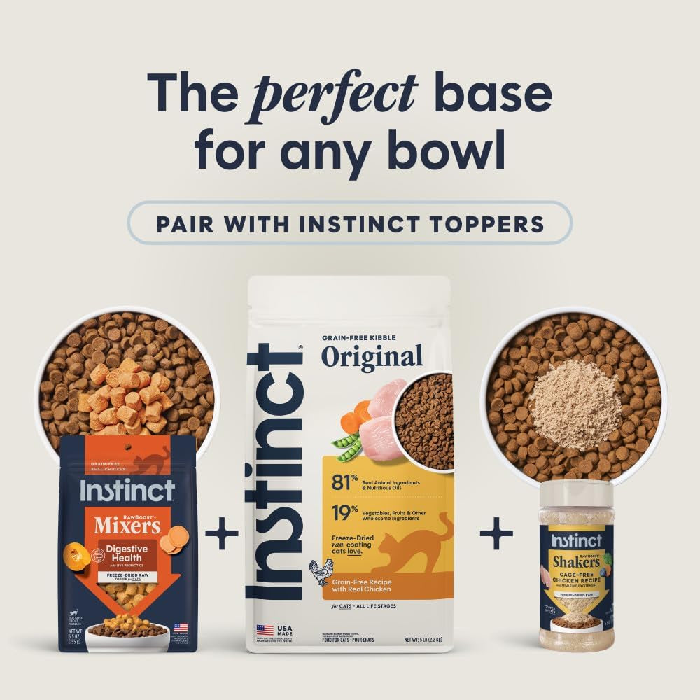 instinct-original-dry-cat-food-raw-coated-kibble-real-chicken-5-lb-bag-raw-coated-kibble-with-cage-free-chicken-for-strong-muscles-digestive-health-and-healthy-skin-coat-grain-free