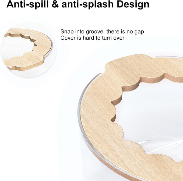Hamster Sand Bath Box, Small Animal Bathroom & Digging Room, Easy to Clean, for Dwarf & Syrian Hamster, Gerbil3
