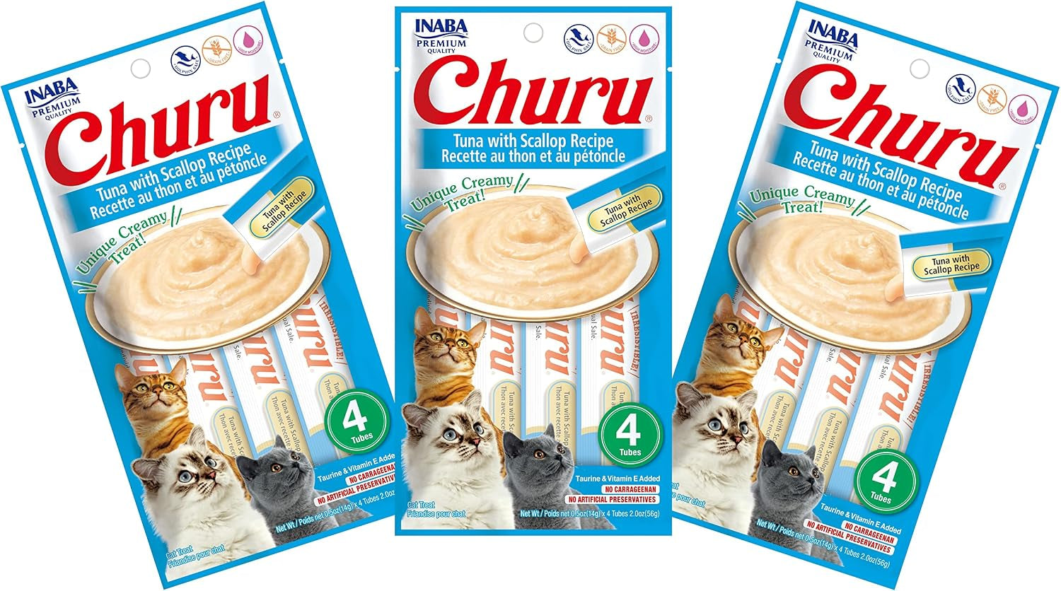 inaba-churu-cat-treats-grain-free-lickable-squeezable-creamy-puree-cat-treat-topper-with-vitamin-e-taurine-0-5-ounces-each-tube-4-tubes-tuna-with-salmon-recipe