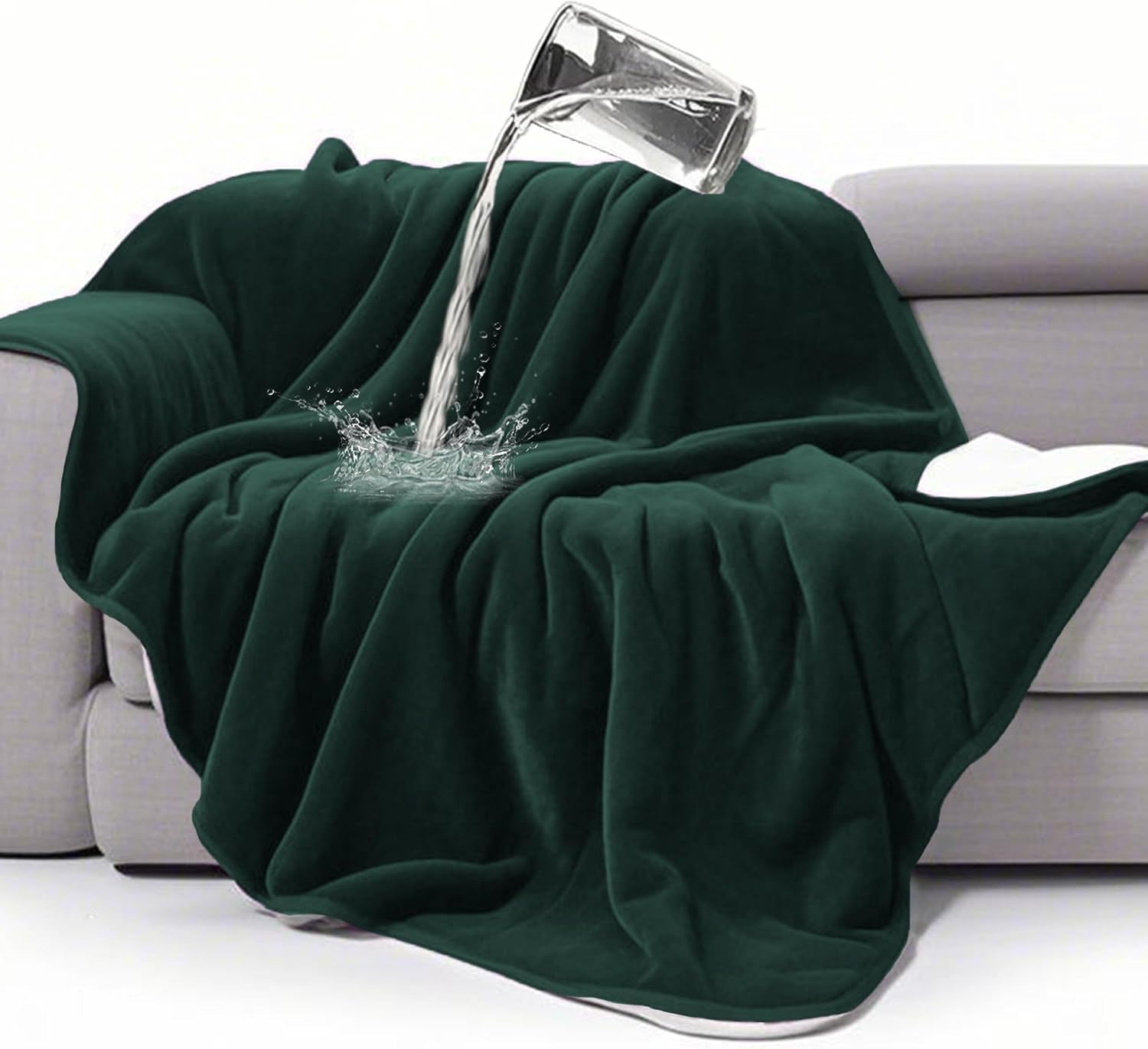gogobunny-waterproof-bed-blanket-reversible-sherpa-fleece-throw-blanket-for-dog-puppy-cat-furniture-cover-protects-bed-couch-sofa-from-liquid-pee-and-pet-fur-dark-purple-50x60-inches