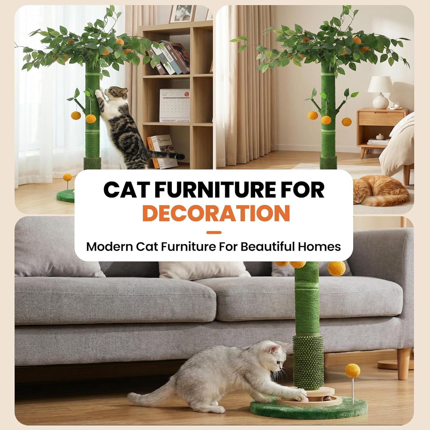 46-extra-tall-cat-scratching-post-for-large-cats-sisal-rope-heavy-duty-vertical-sisal-scratcher-stable-climbing-pole-with-hanging-ball-tall-post-for-adult-cats-full-body-stretch