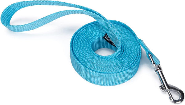 Strong Durable Nylon 10Ft Long Dog Training Leash, Traction Rope, 1 Inch Wide, for Small and Medium Dog (Black, 10 Feet)15
