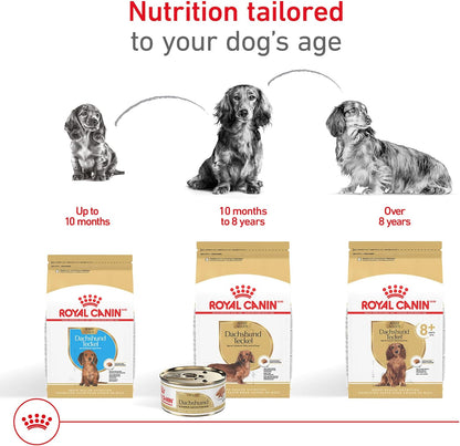 ROYAL CANIN Breed Health Nutrition Dachshund Puppy Dry Dog Food, 2.5 Lb Bag | Specialized Nutrition for Dachshund Puppies, Supports Healthy Growth, Tailored Kibble Shape, 2.5 Pound Bag7