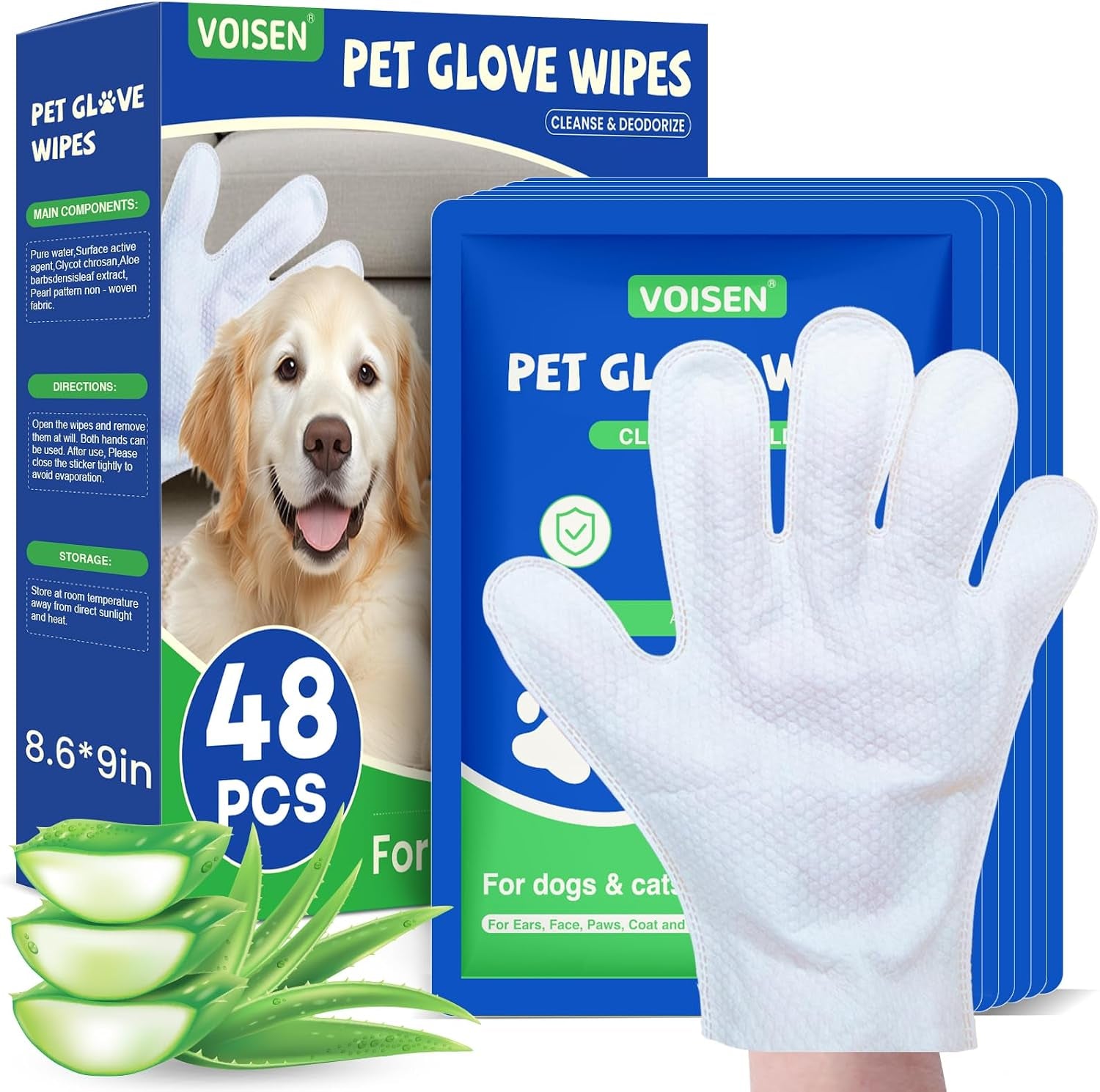 48-pcs-pet-glove-wipes-for-dogs-pet-cleaning-gloves-cleaning-deodorizing-bathing-grooming-wipes-unscented-thick-nourish-fur-glove-wipes-for-pet-cleaning-daily-care-and-travel
