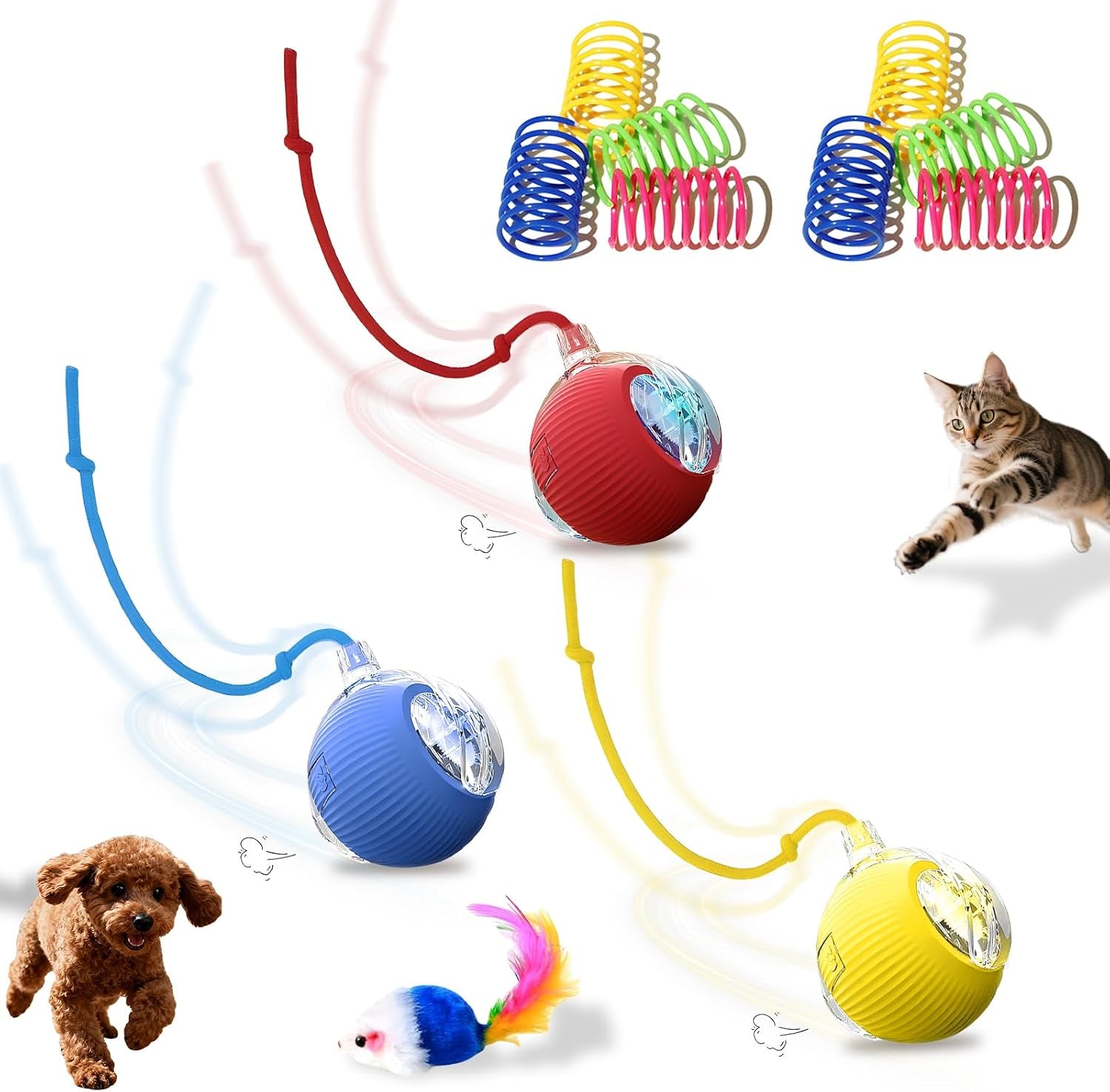 2-pack-usb-rechargeable-smart-cat-toy-ball-360-rotation-automatic-moving-chase-toy-obstacle-avoidance-interactive-play-with-4-spiral-springs-enrichment-toys-for-indoor-cats-puppies-small-dogs