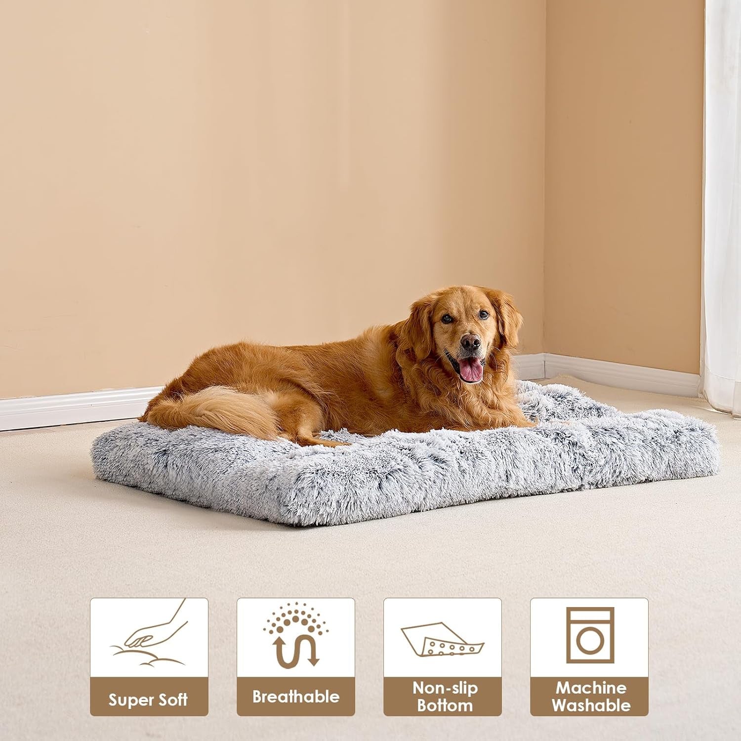 eheyciga-fluffy-dog-crate-bed-for-extra-large-dogs-plush-faux-fur-pad-calming-anti-anxiety-xl-bed-for-crate-washable-soft-warm-dog-mat-with-non-slip-bottom-grey