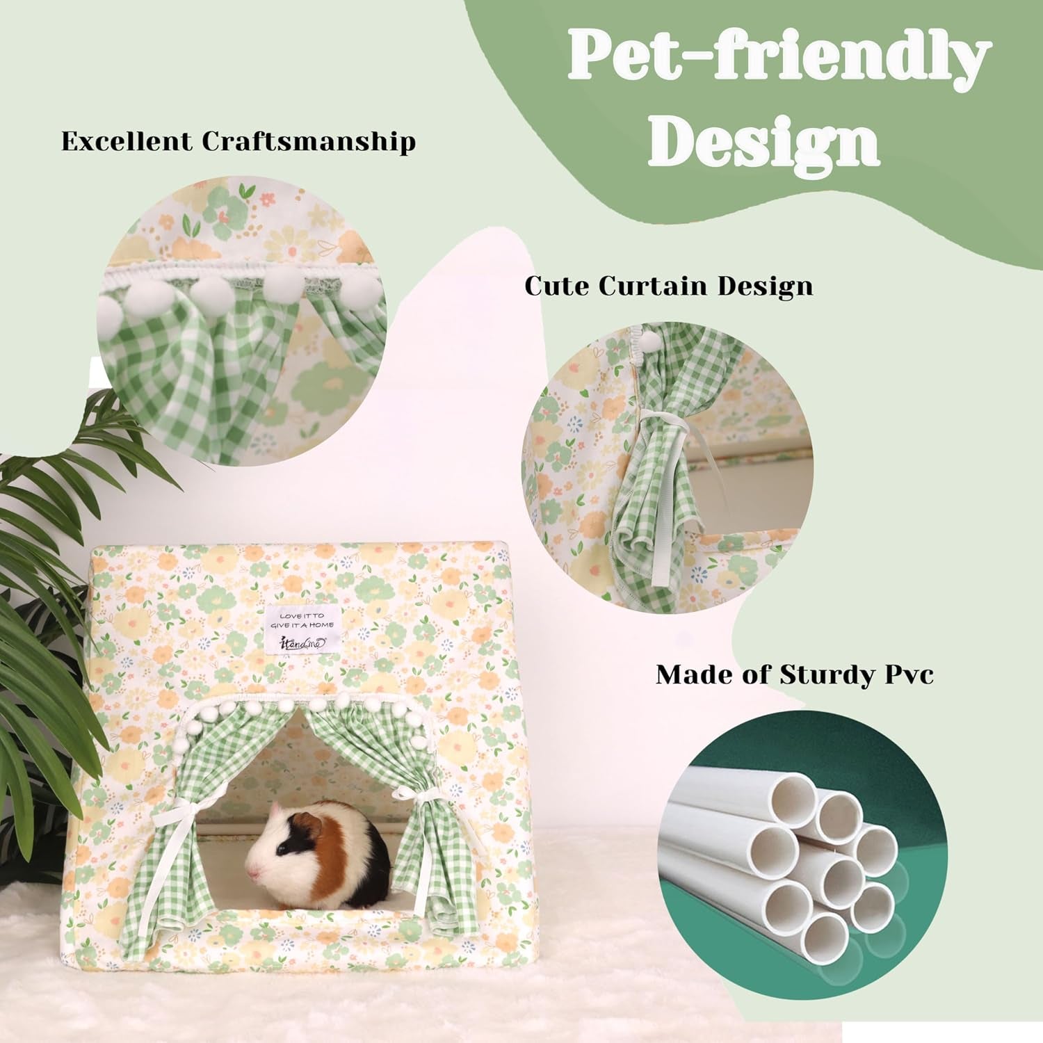 jenvd-guinea-pig-hideout-large-with-curtain-machine-washable-bunny-hideout-bottomless-guinea-pig-hide-tent-houses-habitats-easy-clean-small-animal-hideout-for-pet-rabbit-rat-chinchilla-squirrel