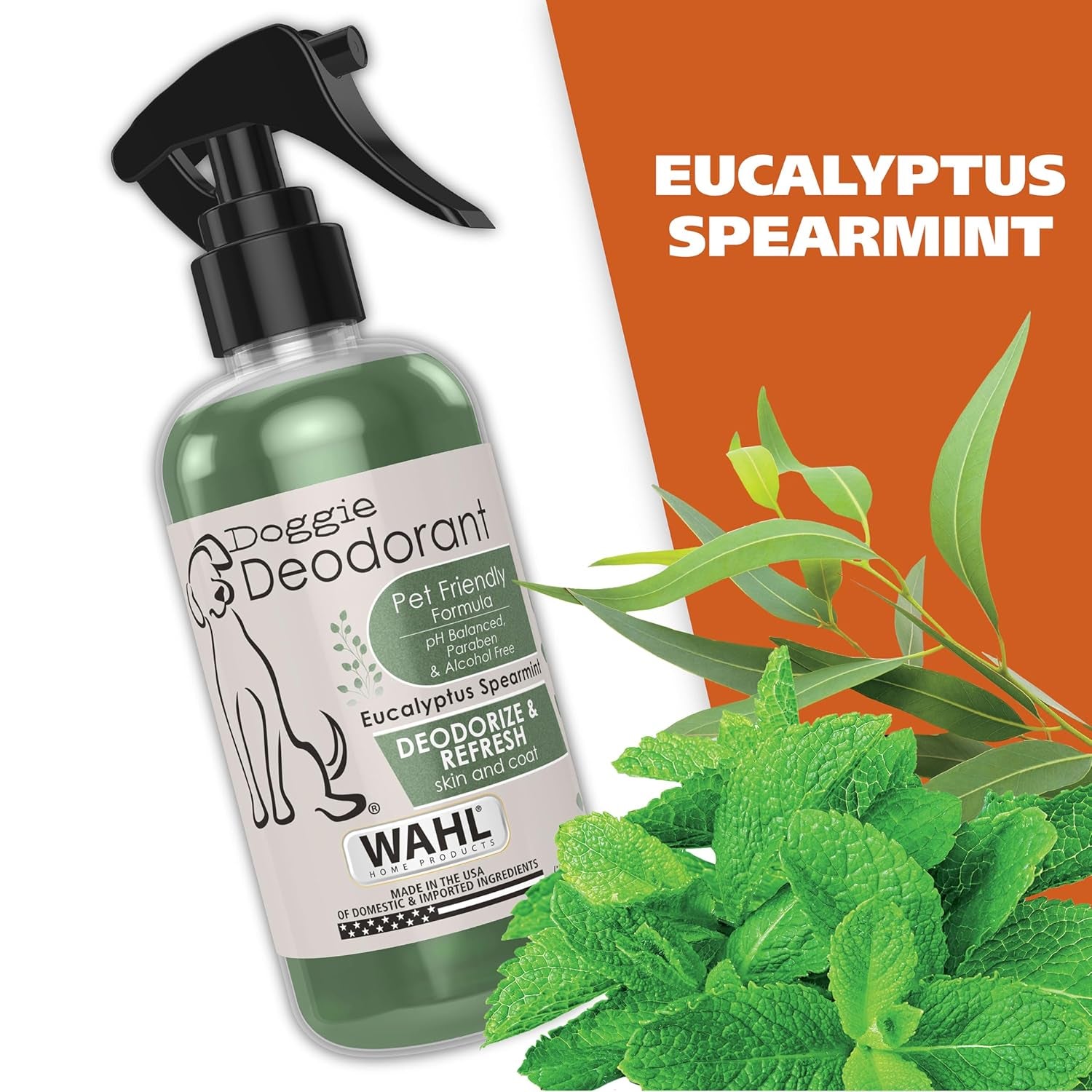 wahl-usa-pet-deodorant-spray-for-dogs-eucalyptus-spearmint-8-oz-deodorize-and-refresh-yours-dogs-coat-and-skin-between-baths-for-a-clean-smelling-pet-model-820011a