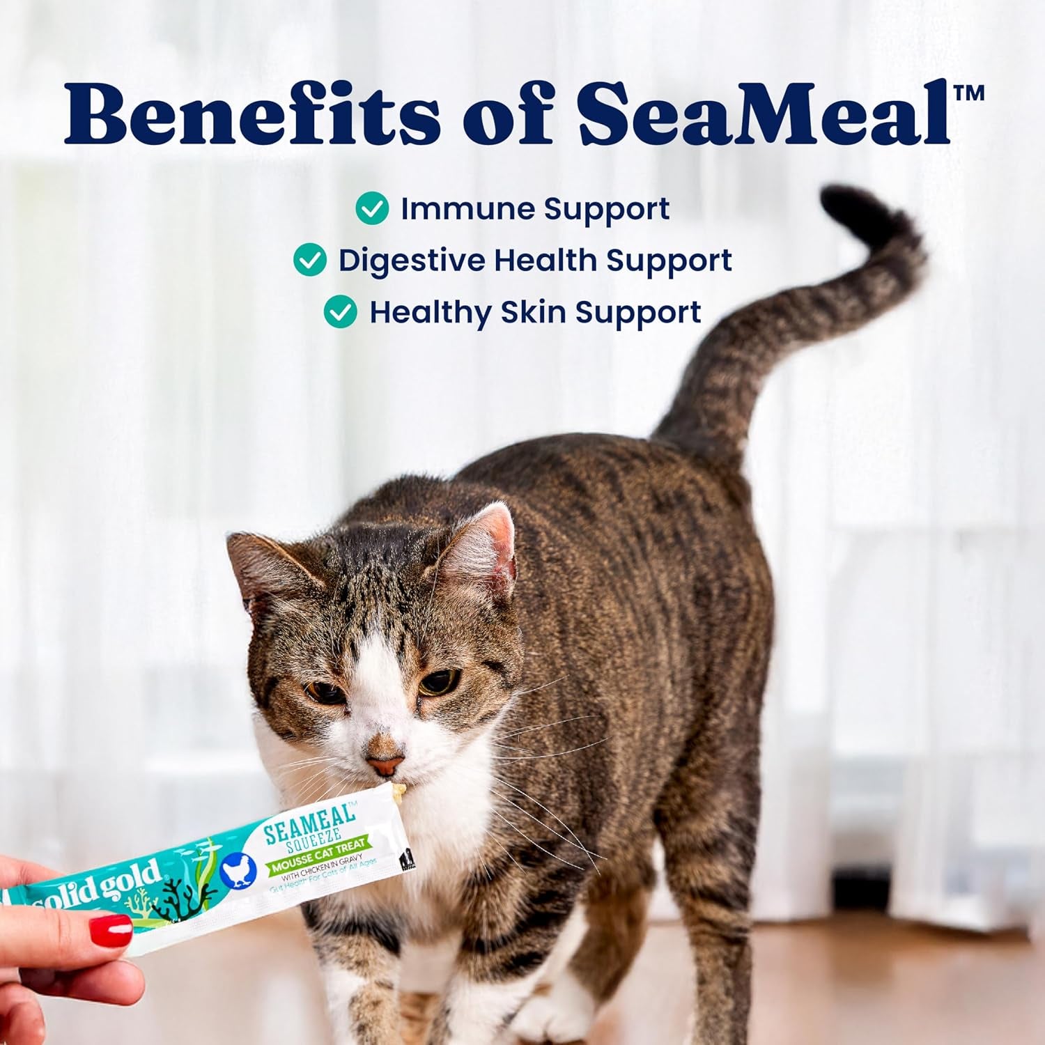 solid-gold-lickable-cat-treats-limited-ingredient-chicken-seameal™-squeezable-healthy-cat-treats-for-indoor-cats-snack-topper-squeeze-ups-for-cats-w-seaweed-for-gut-immune-support-3oz-30ct