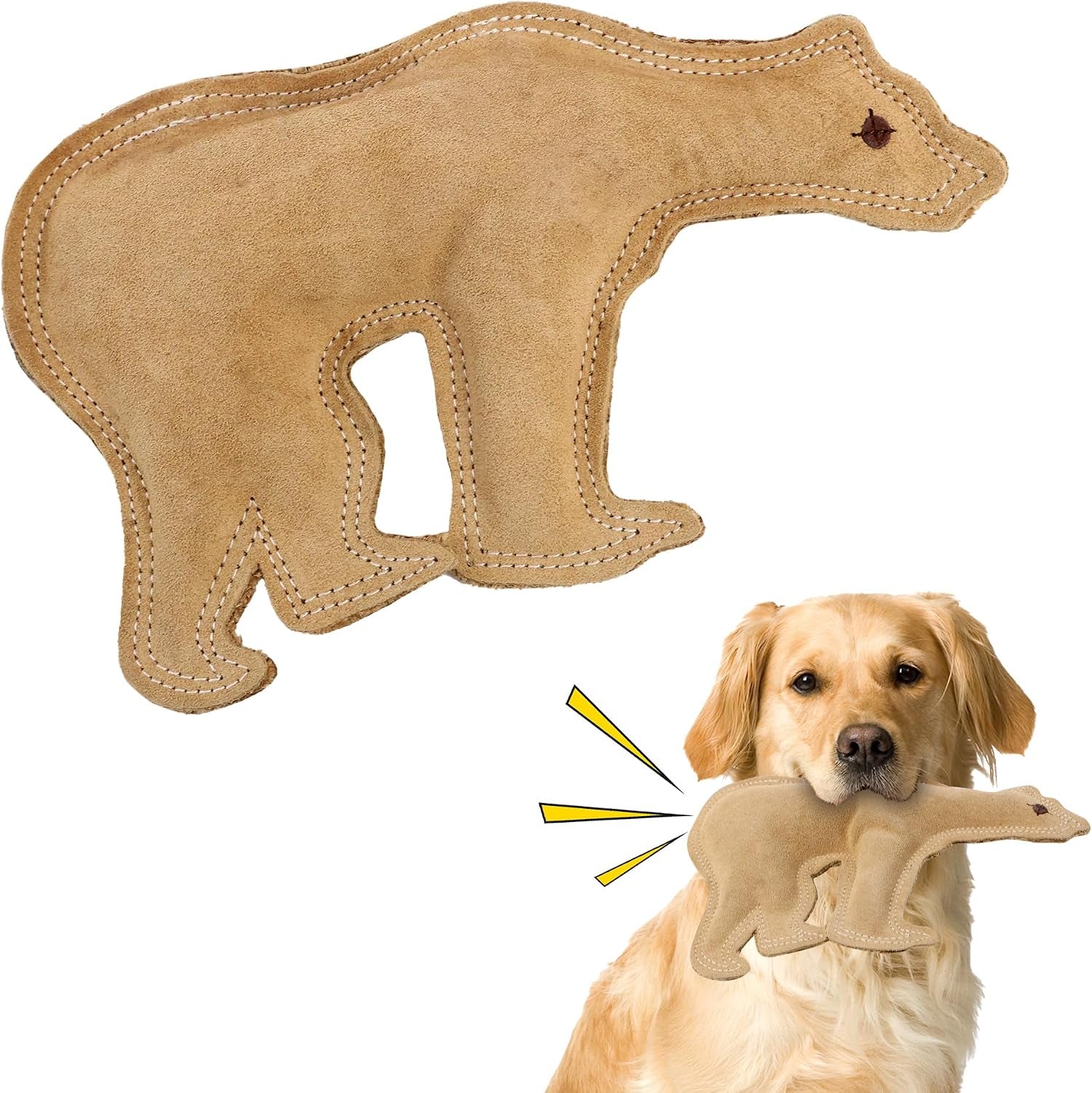 spot-dura-fused-leather-squirrel-dog-toy-real-leather-jute-fabric-double-stitched-durable-soft-stuffed-squeaky-interactive-chew-toy-for-moderate-chewers-small-medium-dogs-8in