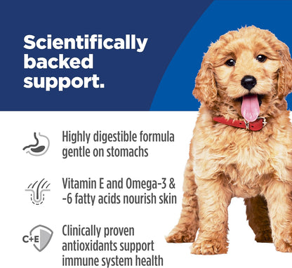 Hill'S Science Diet Puppy Sensitive Stomach & Skin Dry Dog Food | #1 Veterinarian Recommended, Salmon & Brown Rice, 4 Lb. Bag5