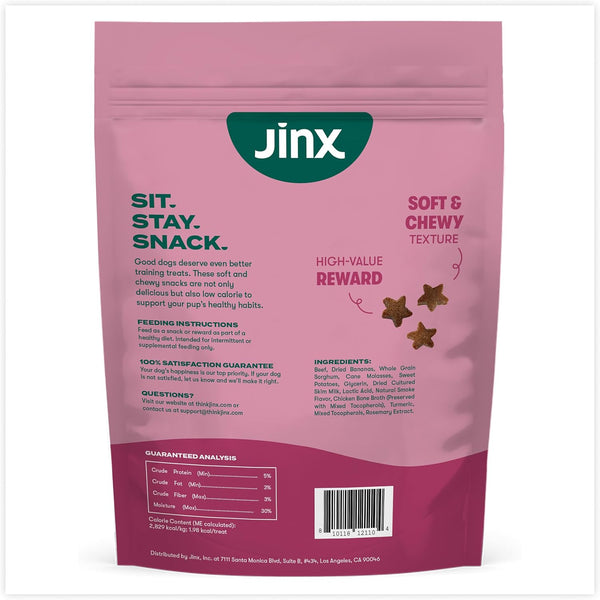 Jinx Dog Training Treats, Bite-Sized Training Treats for Dogs, Beef, 4Oz | 2 Pack Healthy Dog Treats Training with Grass-Fed Beef, Vitamins for Immunity & No Fillers for Puppies, Adults & Seniors9